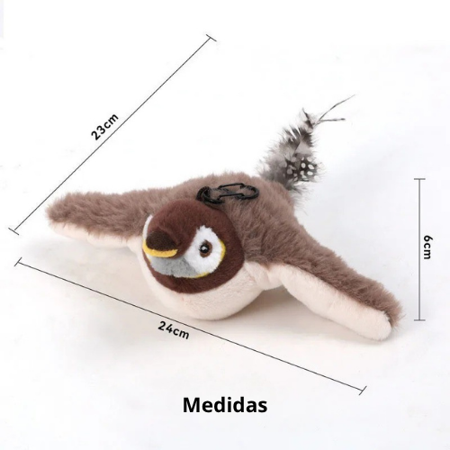 Juguete interactivo para gatos Pájaro